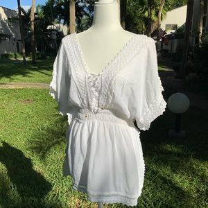 Beach shirt cover up